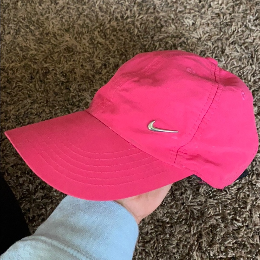 Pink Nike hat